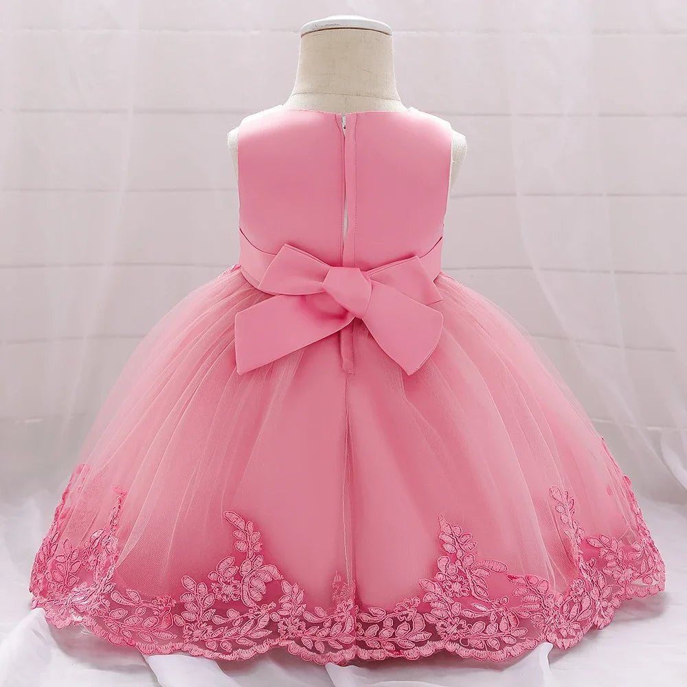 Vestido Rosa Vieja flores