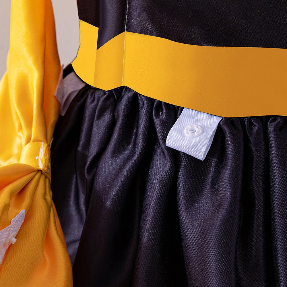 Vestido Amarilla y negro, abejita