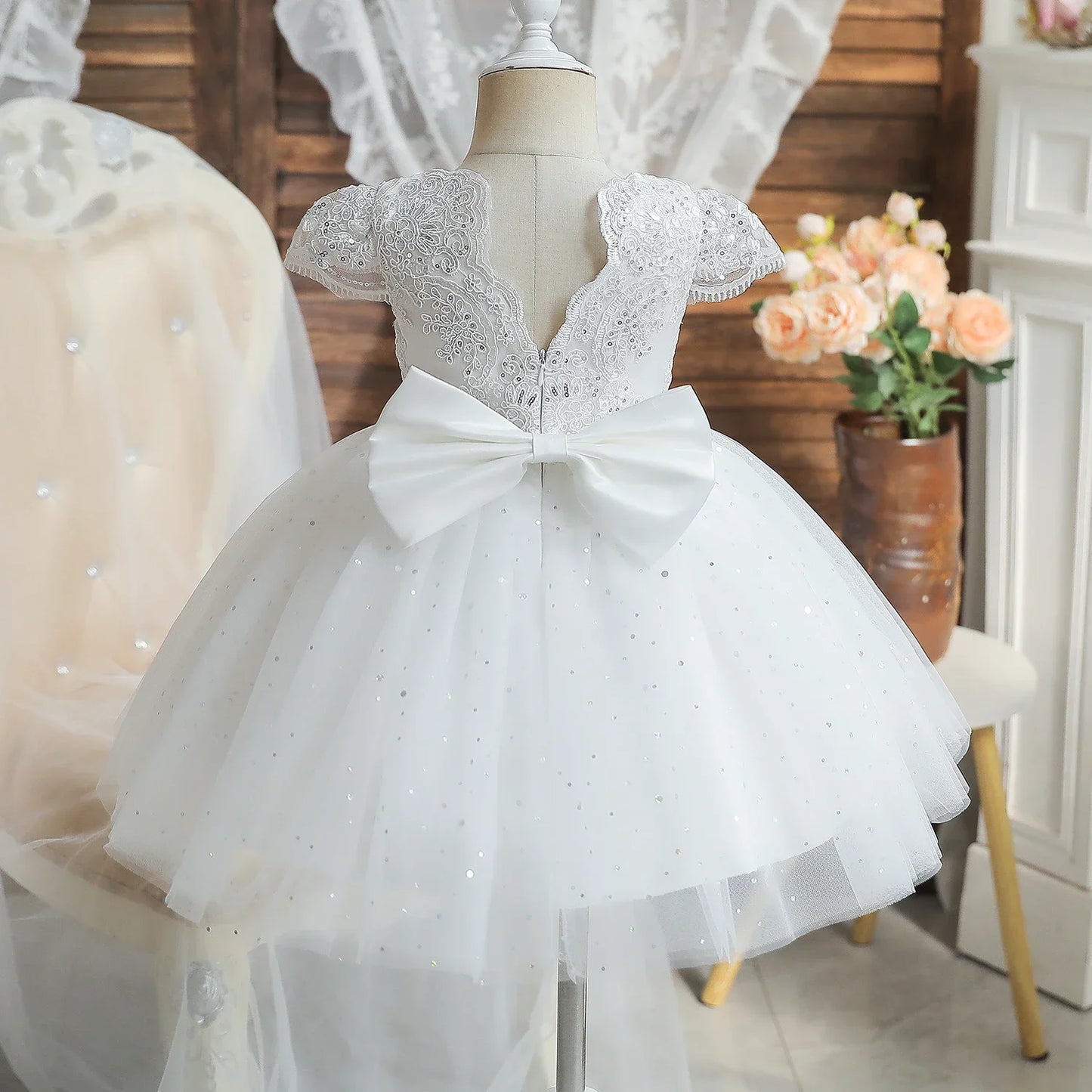 Vestido Blanco Elegante
