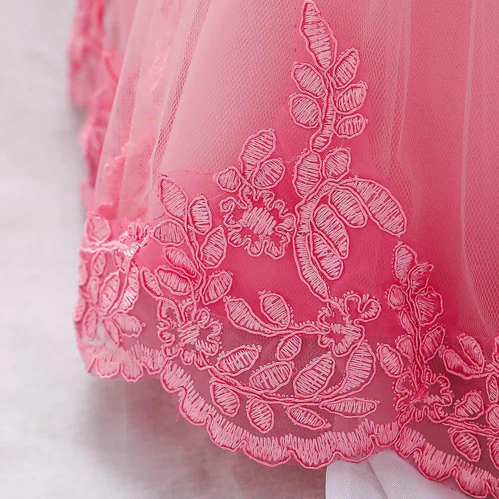 Vestido Rosa Vieja flores
