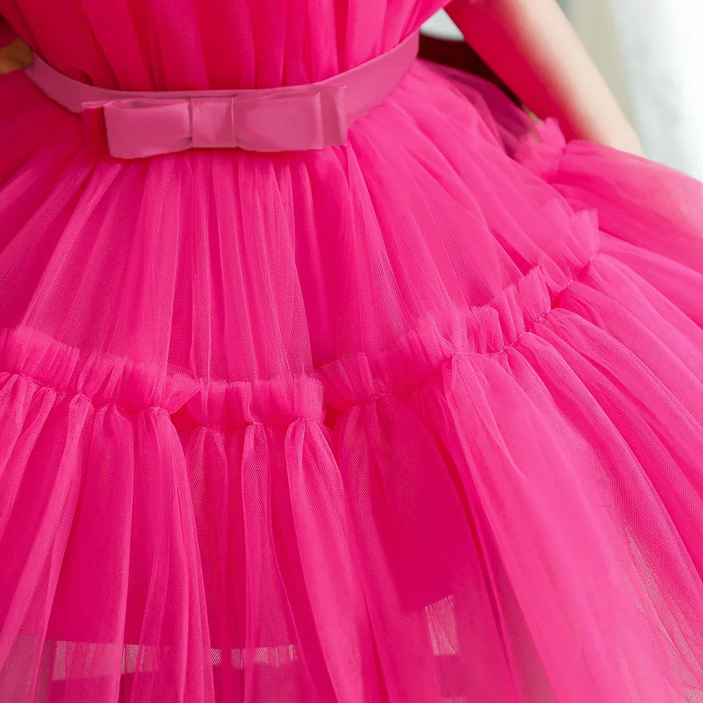 Vestido Fucsia elegante 2055F