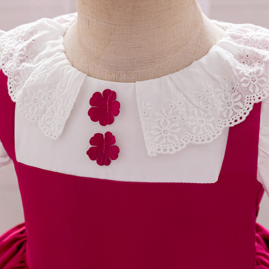 Vestido de Masha, fucsia ❣️ 1702