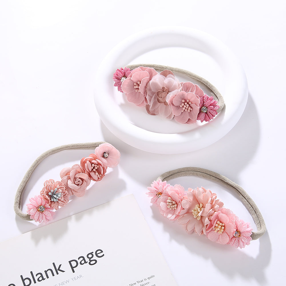 Accesorios La unidad 🌸, Tocado, vincha, blanco, Bautismo, beige