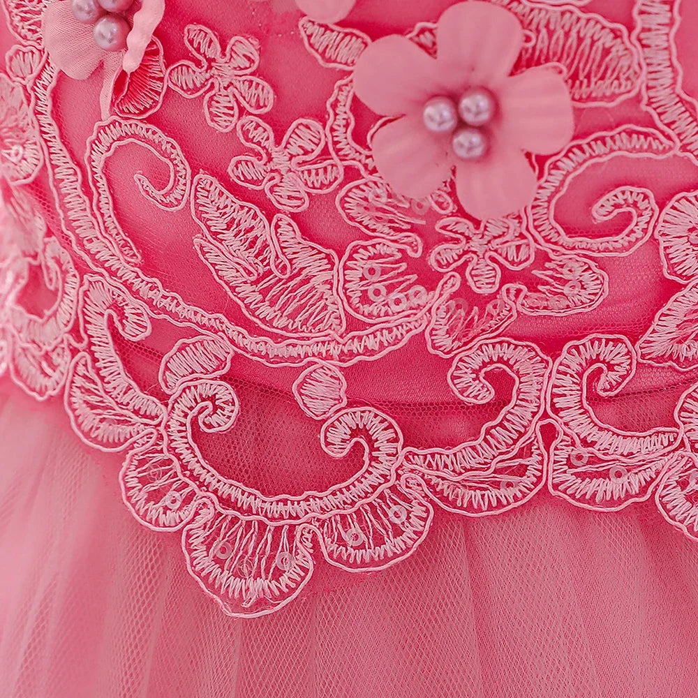 Vestido Rosa Vieja flores