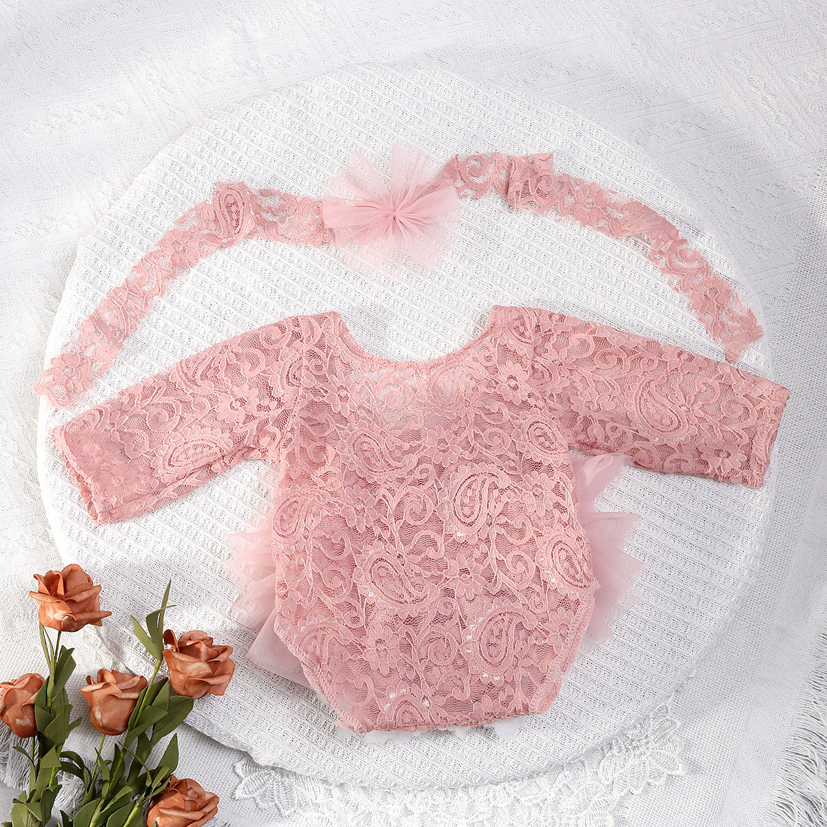 Conjunto vestibody más vincha RN a 2 meses🎀