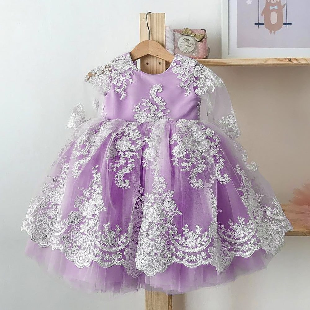 Vestido lila Elegante