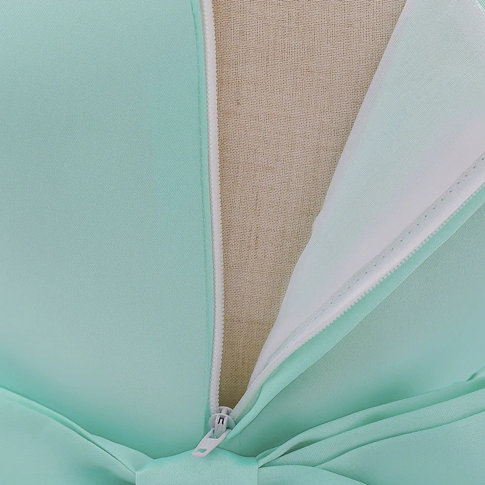 Promo‼️Vestido Verde Agua, Arcoíris, sirena