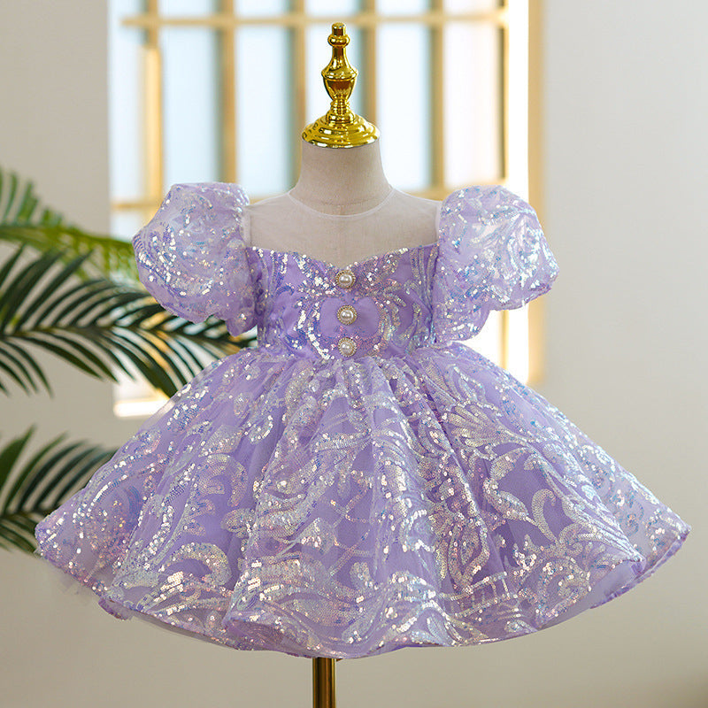 Vestido Lila Elegante