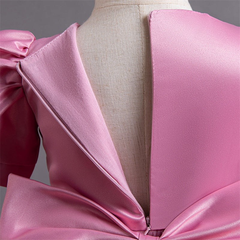 Vestido Rosa Vieja Elegante