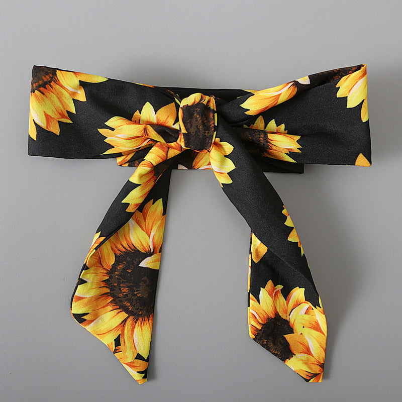 Conjunto Body más lazo girasoles🌻