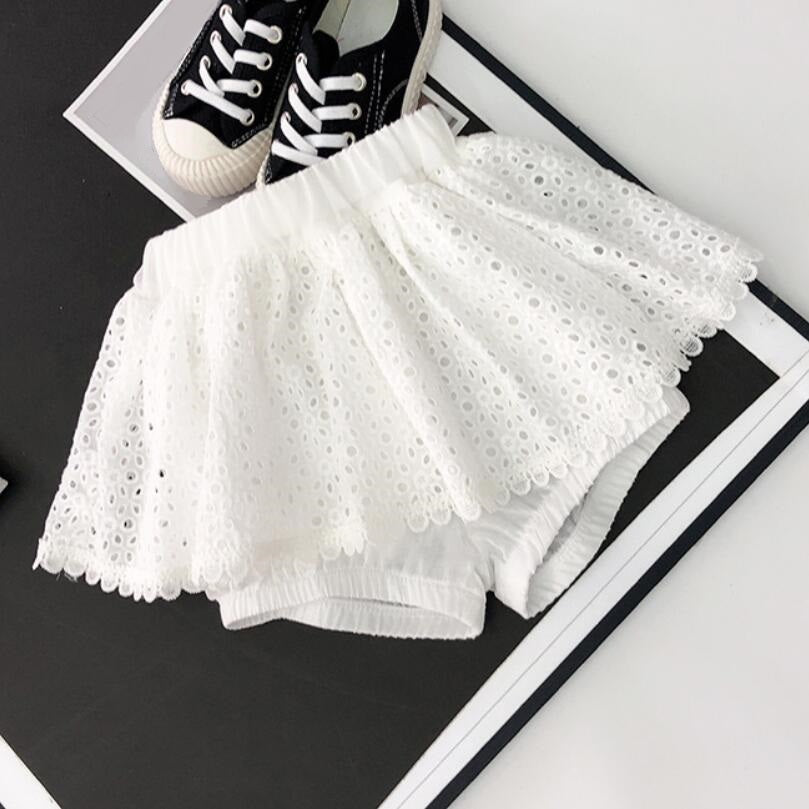 Conjunto blanco, short pollera más blusa, verano, año nuevo
