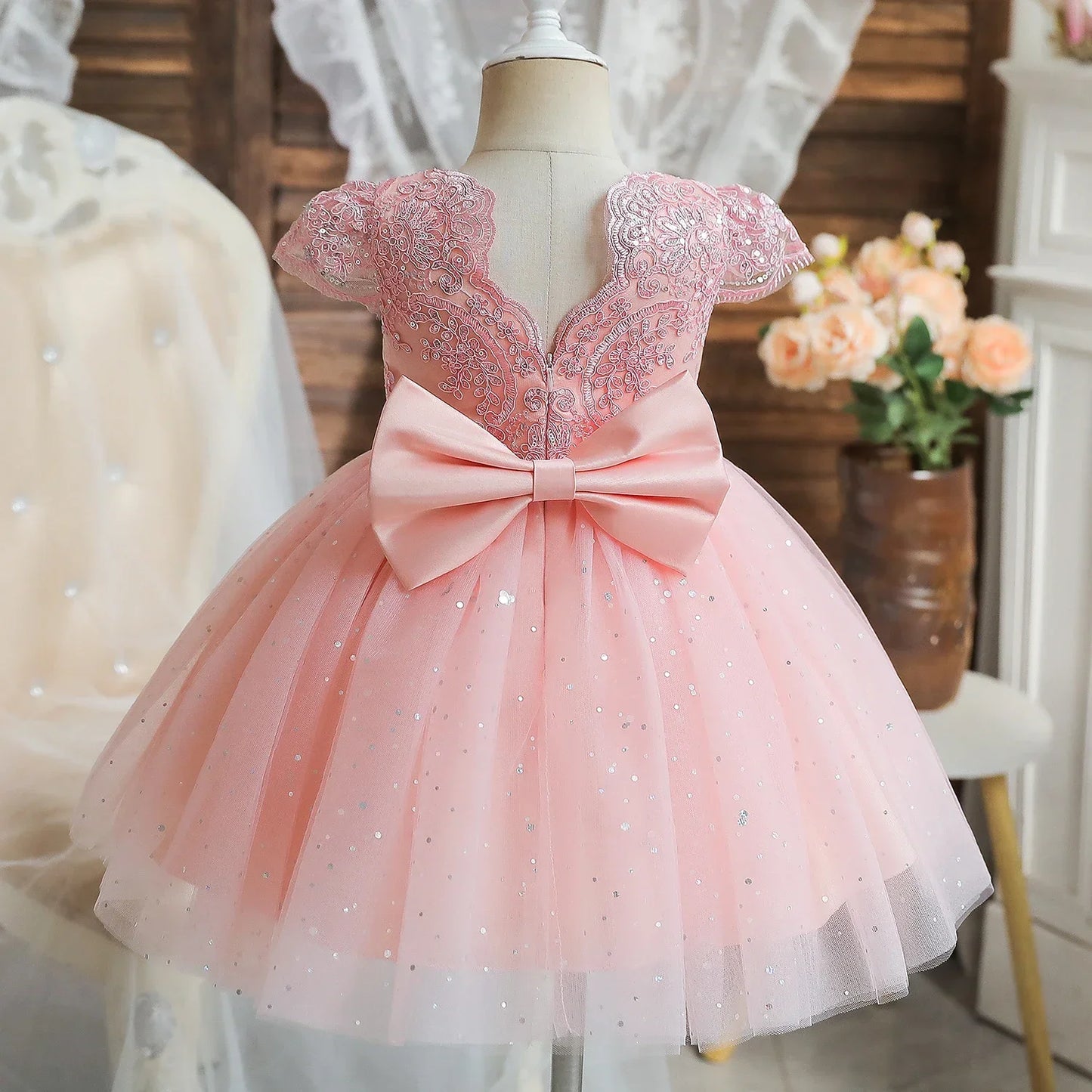 Vestido Rosa Elegante