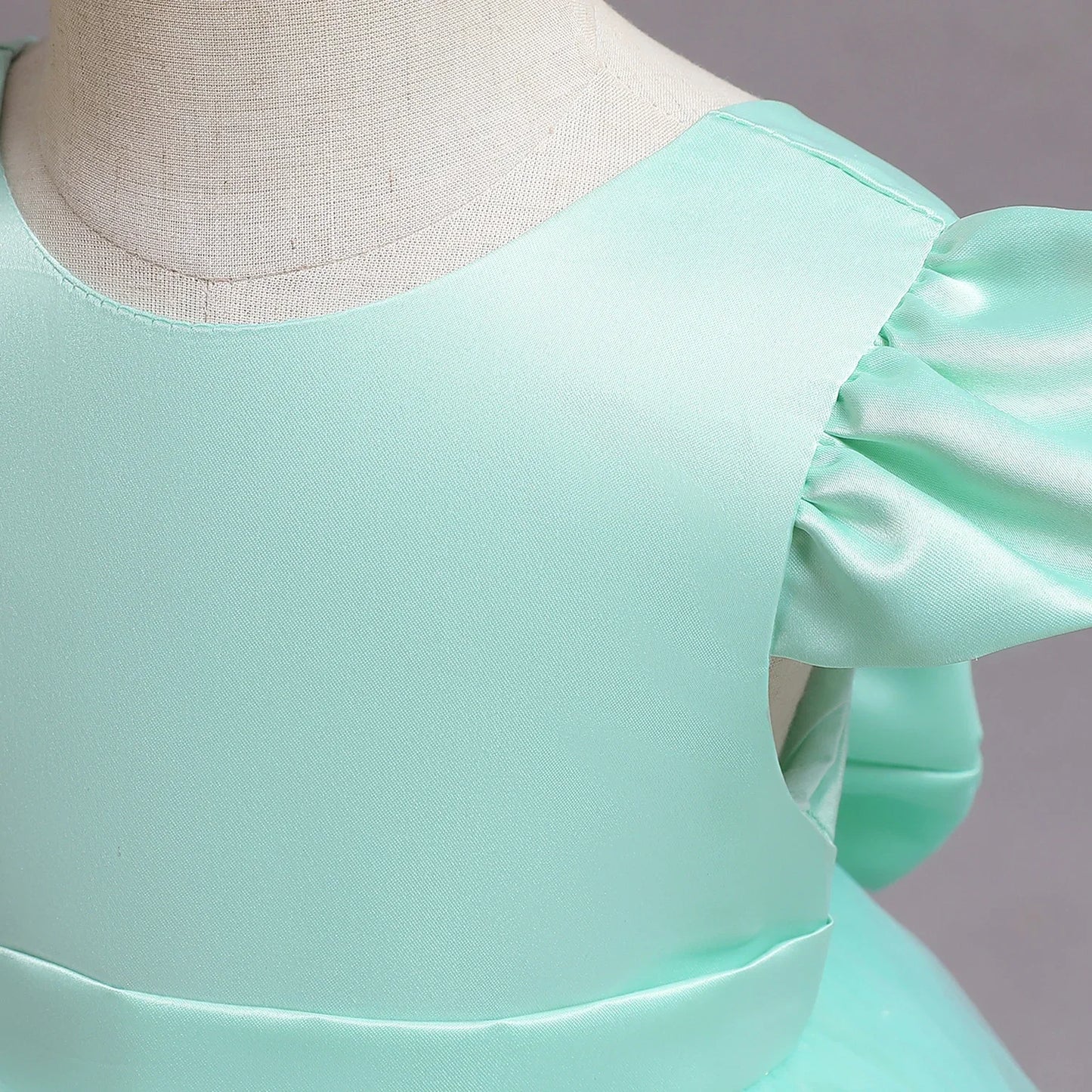 Vestido Verde Agua Elegante