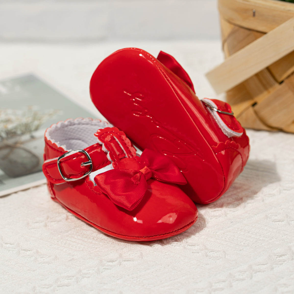 Zapatitos, calzado rojo 0 hasta 12meses 2103