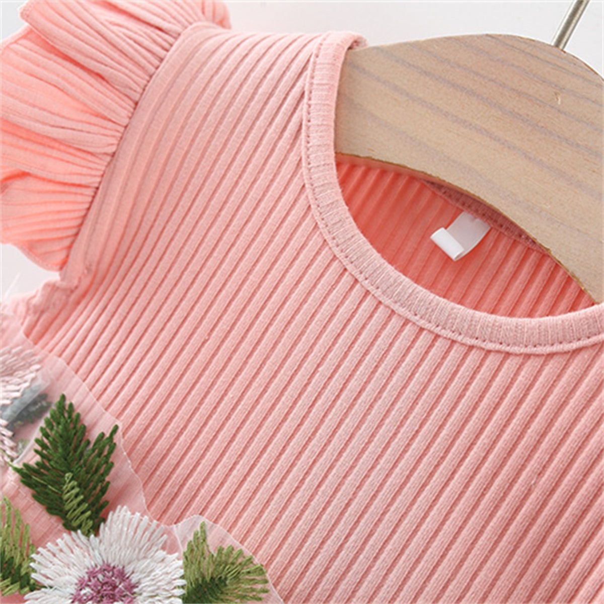 Vestido Rosa flores, bosque encantado🌸1183