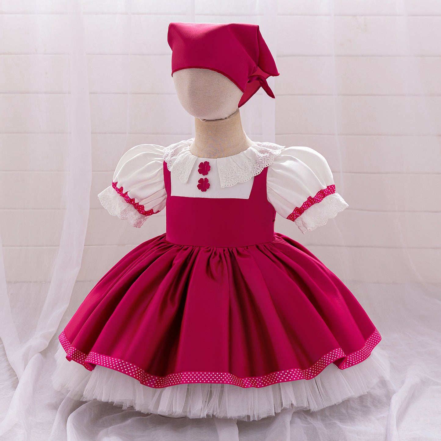 Vestido de Masha, fucsia ❣️ 1702