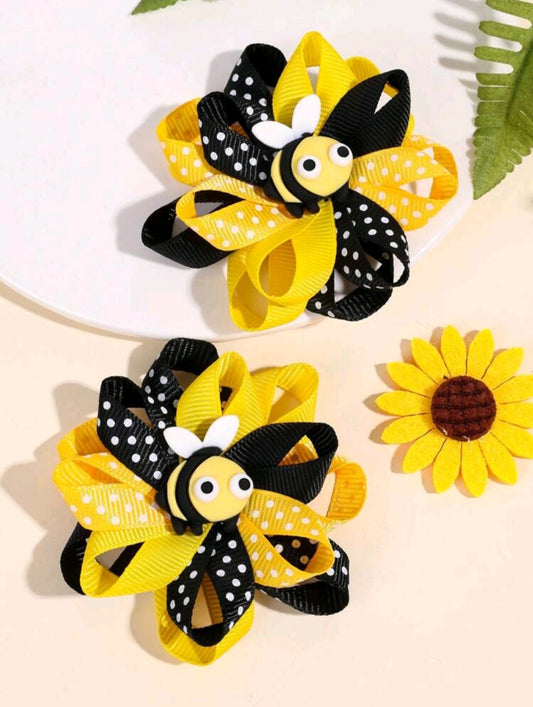 Accesorios de abejita, hebillitas La unidad✨, hebilla, Amarillo