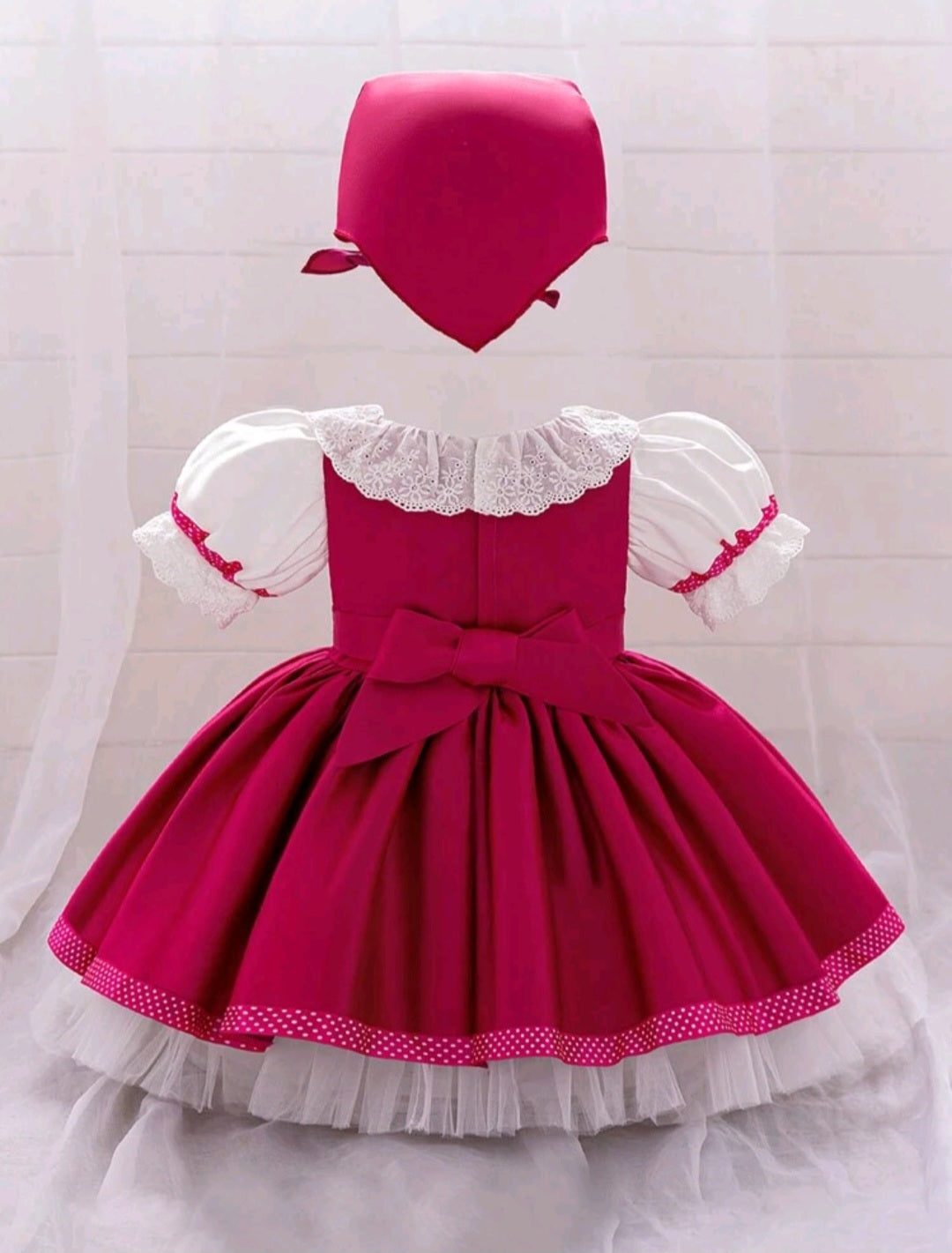 Vestido Fucsia, Masha y el Oso🐻🎀 1341