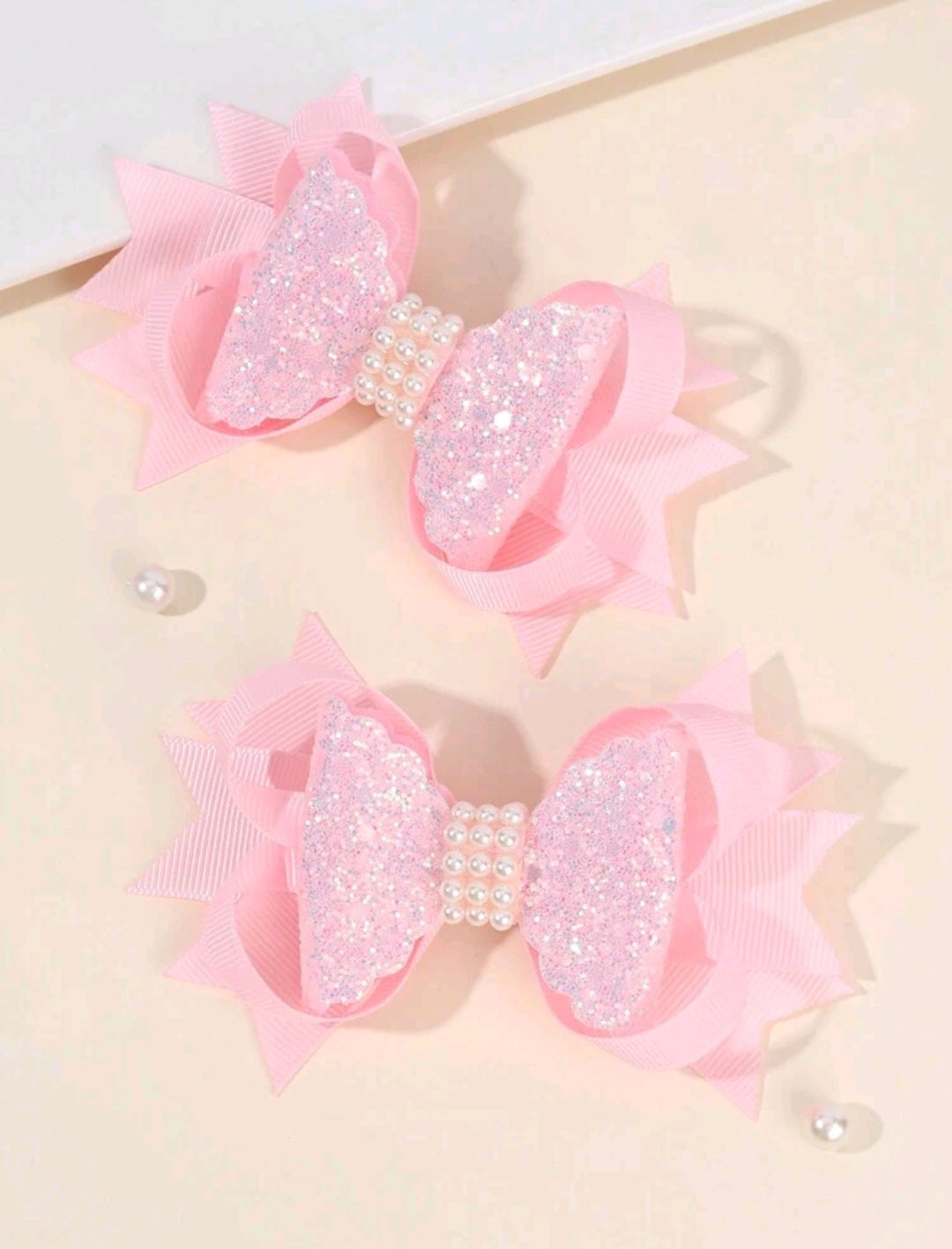 Accesorios la unidad 🎀, hebillitas, hebilla, moño, rosa