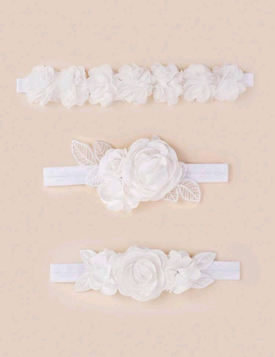 Accesorios la unidad😇🤍, Tocado, vincha, blanco, Bautismo