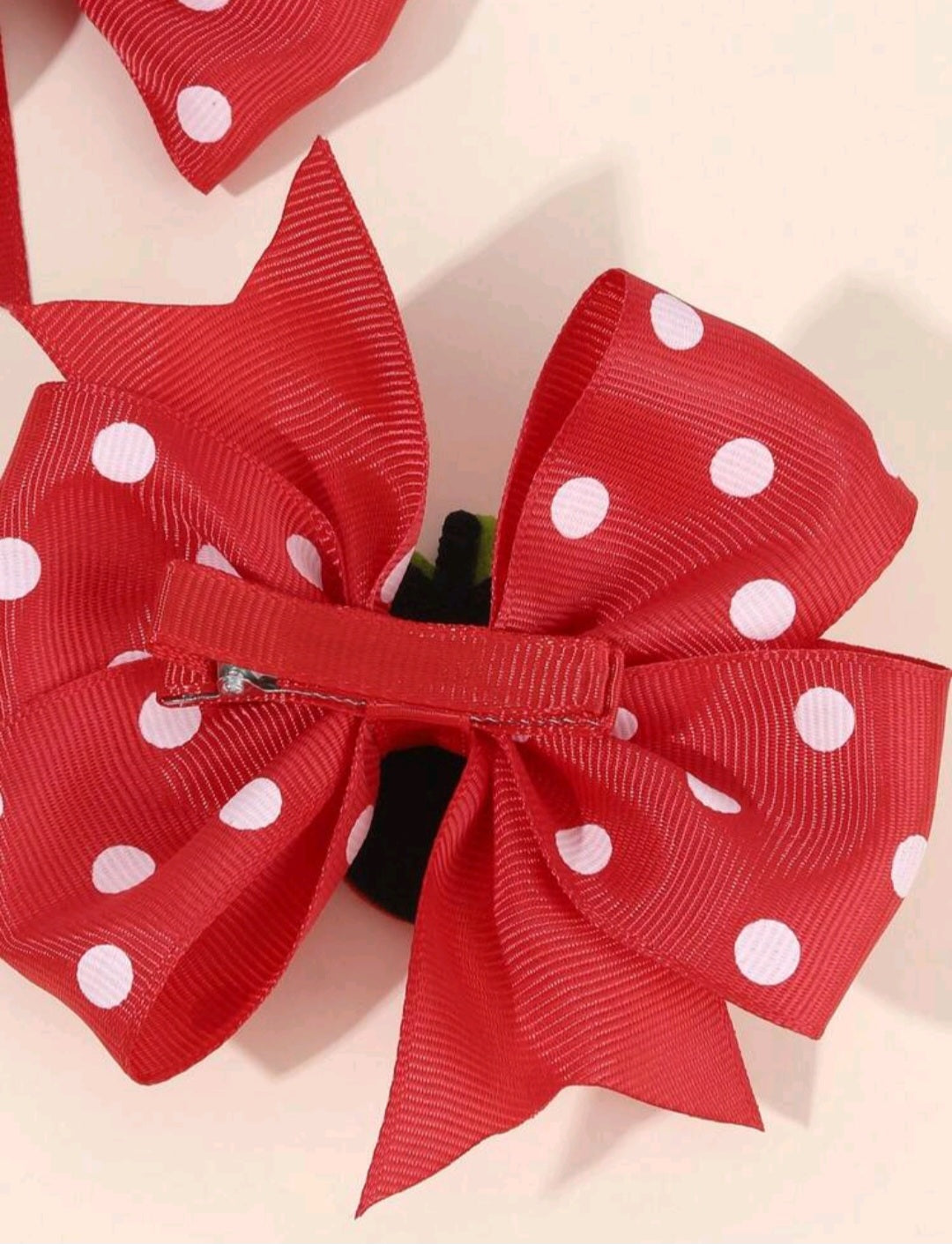 Accesorios, Rojo, frutilla, navidad, hebillitas