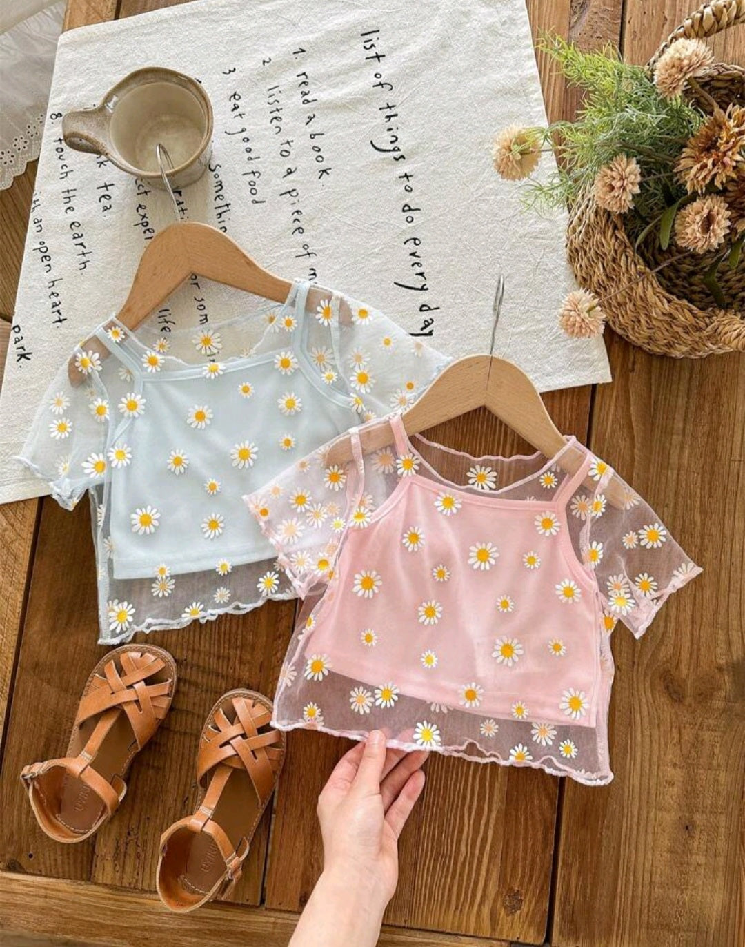 Blusas margaritas, remerita🌸1191