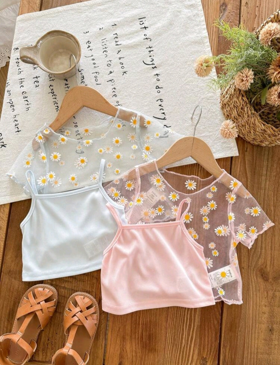 Blusas margaritas, remerita🌸1191