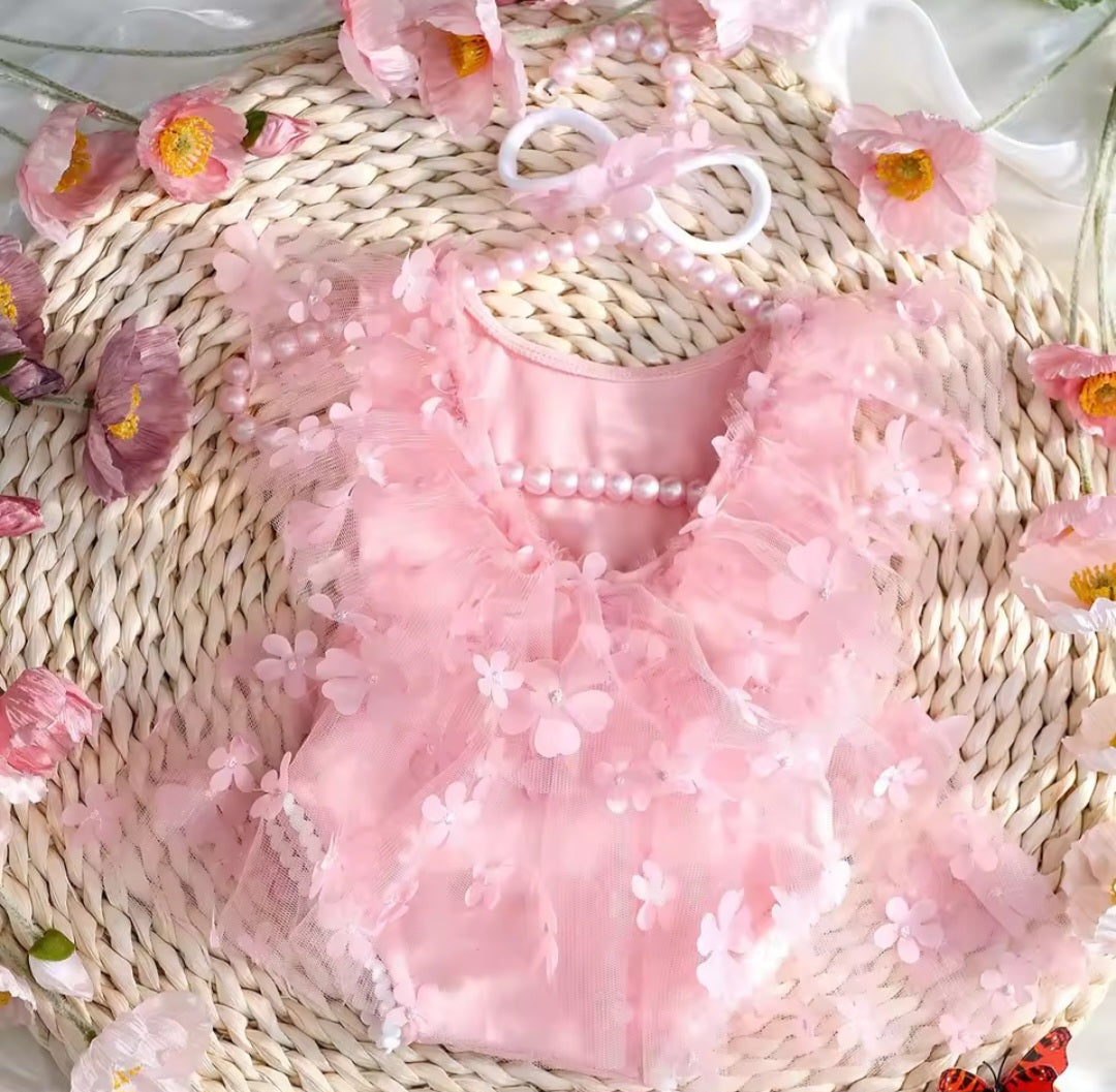 Conjunto vestibody más vincha RN a 2 meses