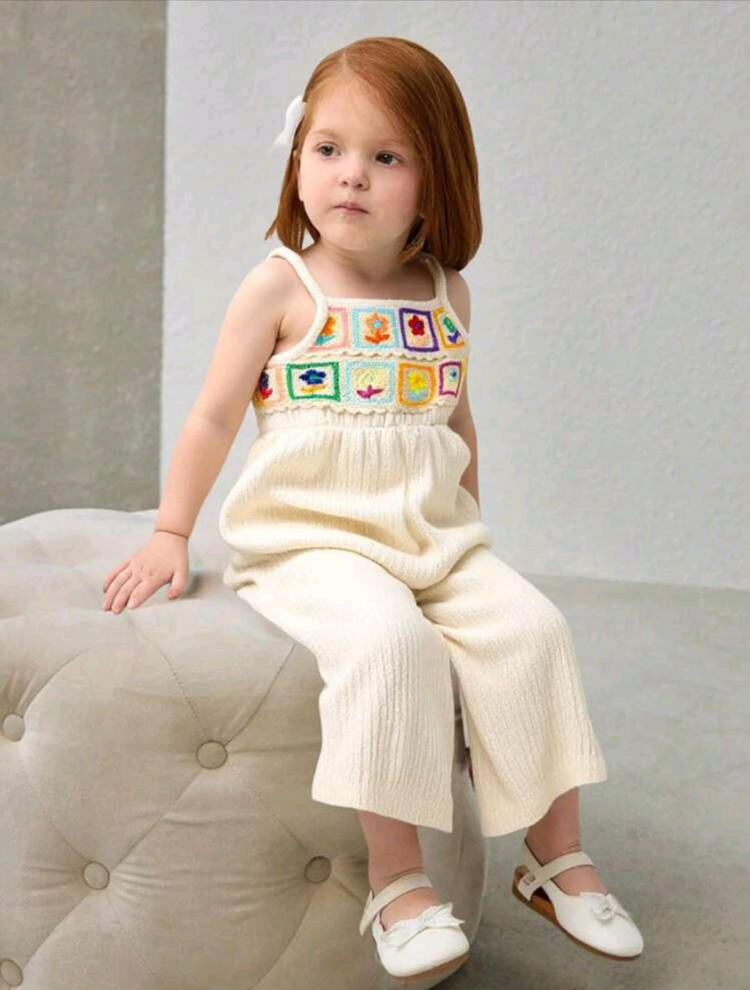Enterizo Beige único talle 6-9meses🎀1036