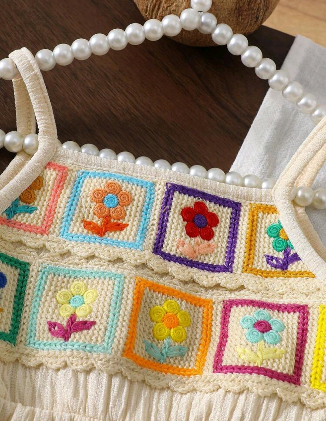 Enterizo Beige único talle 6-9meses🎀1036