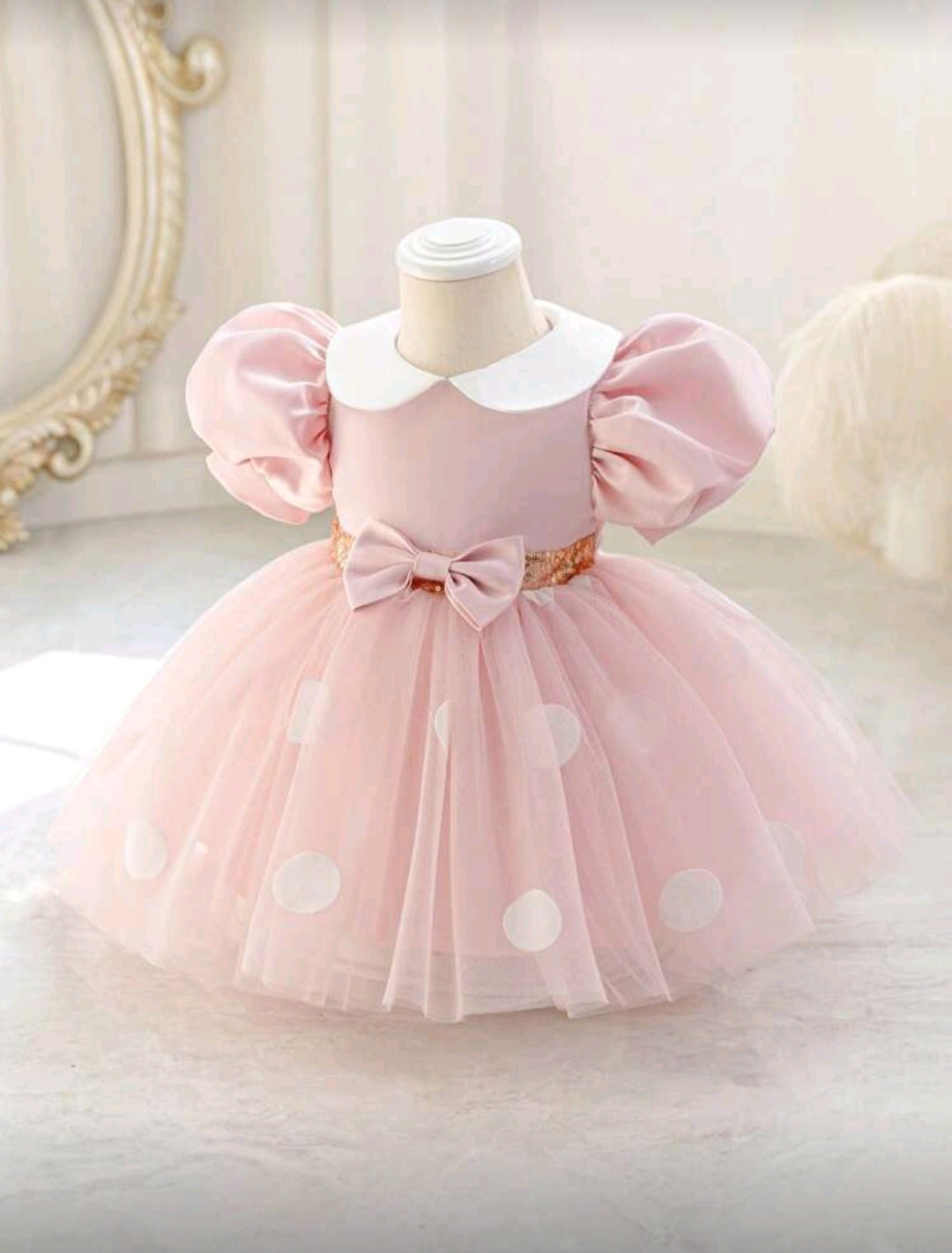 Vestido Minnie, manga princesa🌸 1311