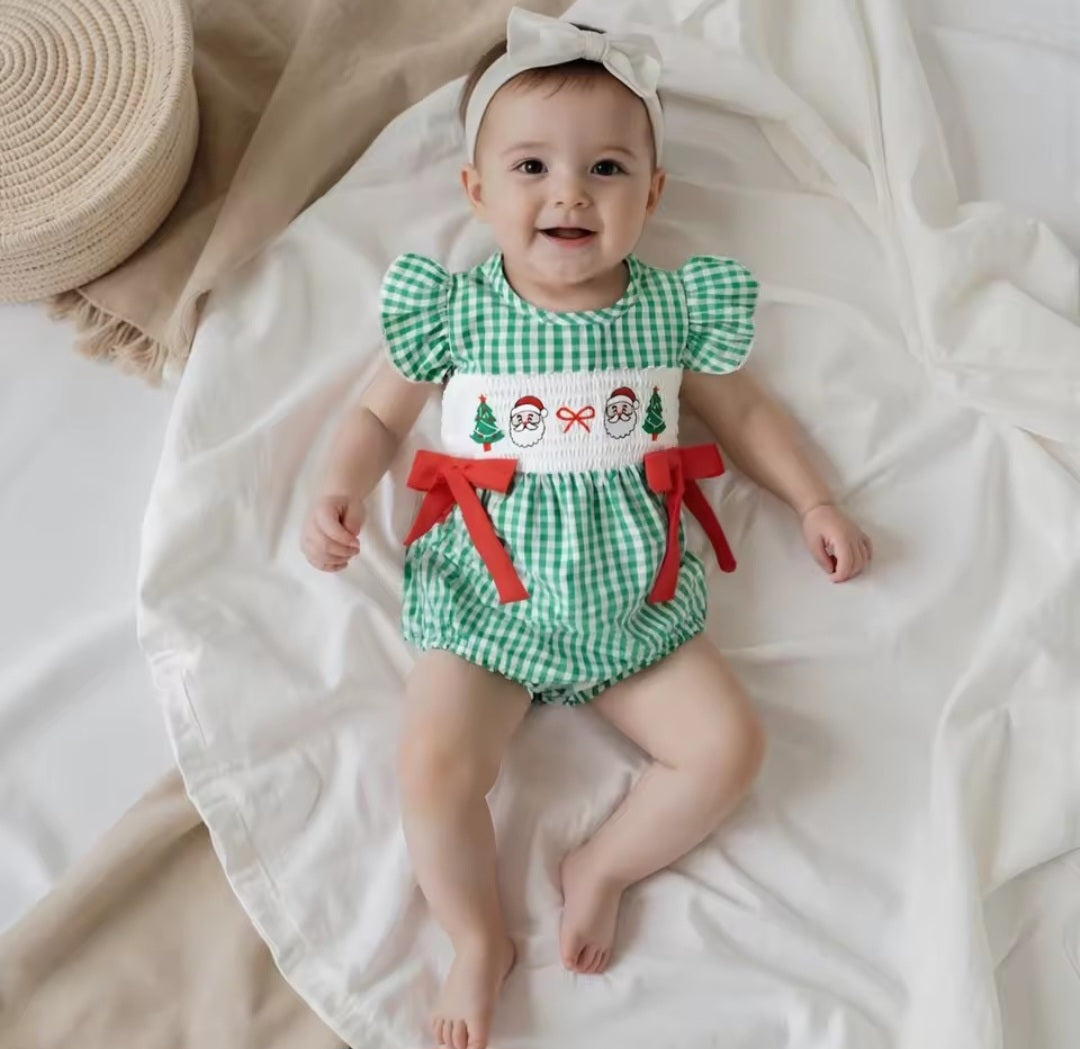 Body verde con diseños navideños🎅🎄1520