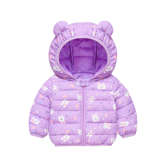 Camperita, campera, rompe viento, lila🐰💟 1042