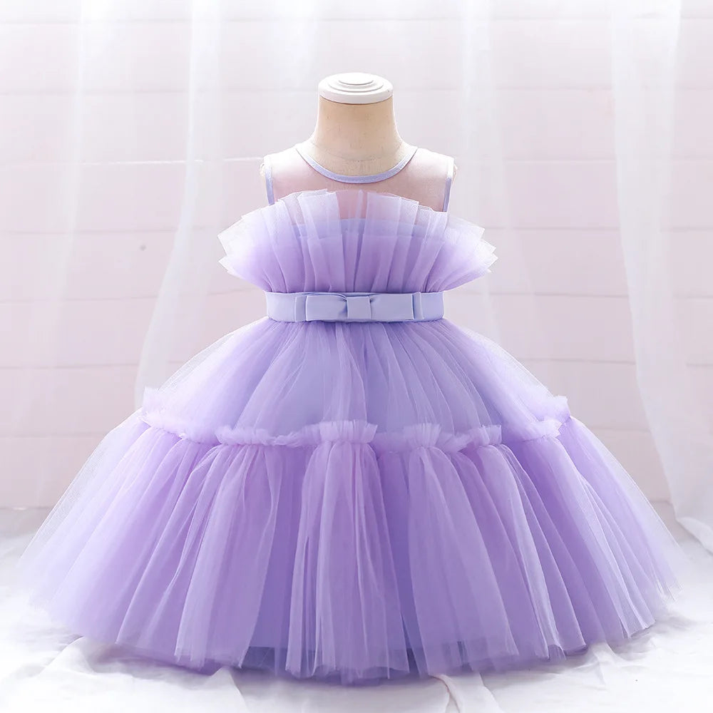 Vestido lila elegante 💜 2055L