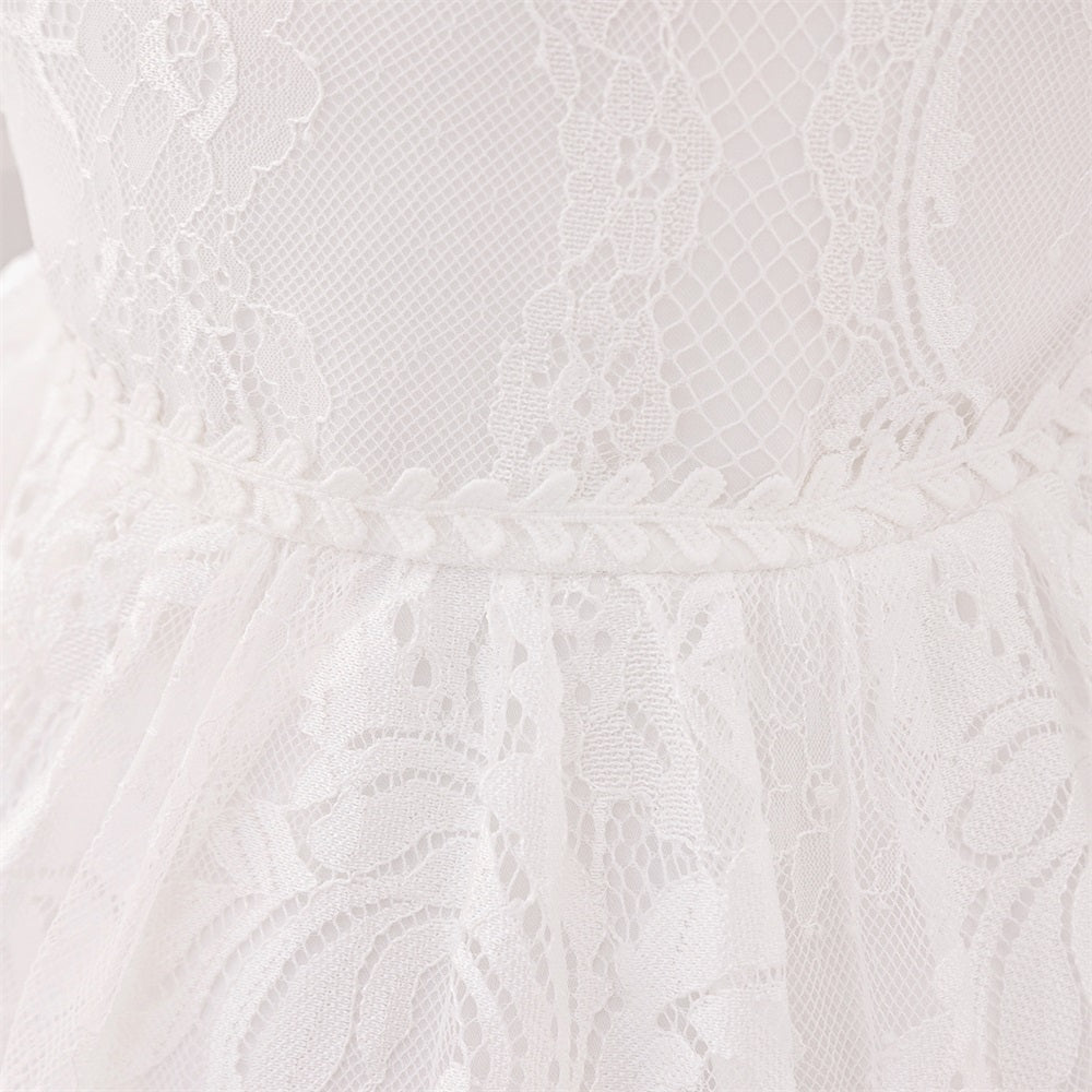 Vestido Blanco Elegante😇🤍1235