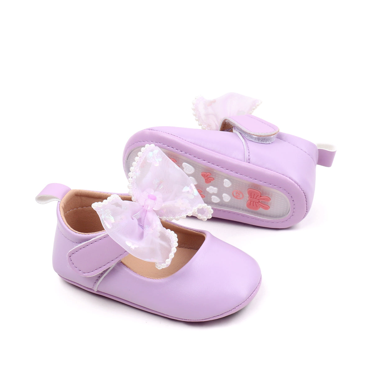 Calzado, zapatitos lila 12-18meses💟 1171