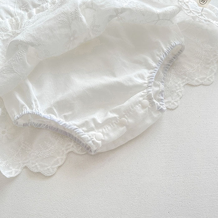 Vestibody más gorrito, Bautismo, sesión de fotos, Broderie🤍 1096