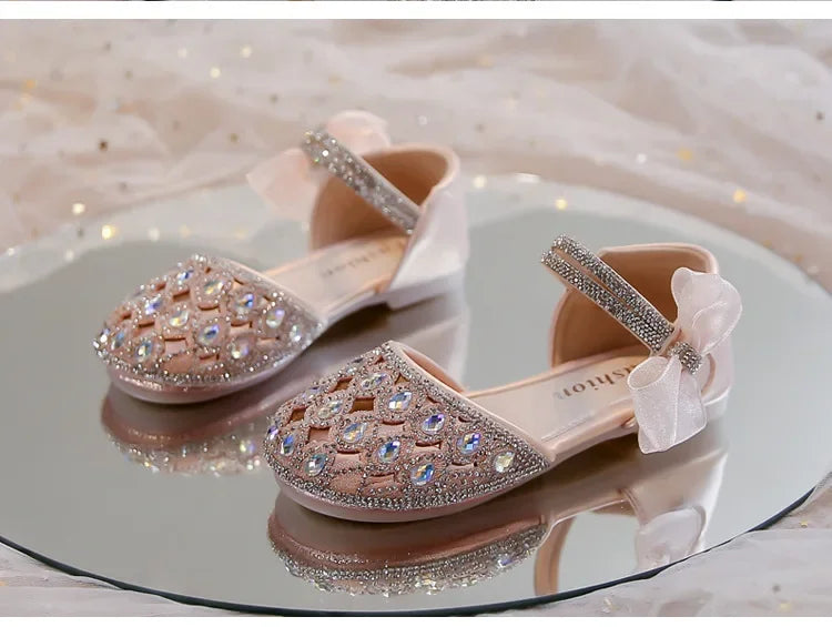 Sandalia brillos rosa🎀✨25033