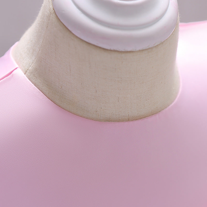 Promo‼️Vestido Rosa, Flores 1627