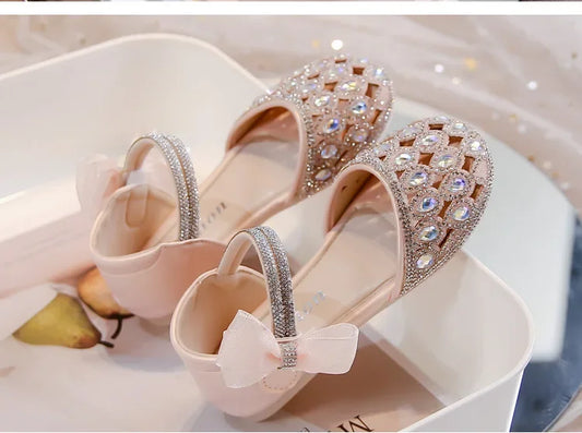 Sandalia brillos rosa🎀✨25033