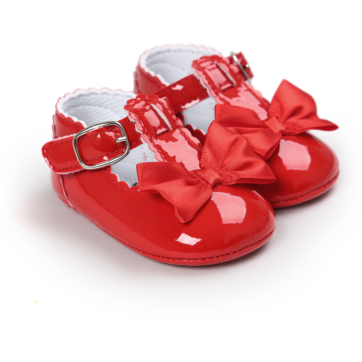 Zapatitos, calzado rojo 0 hasta 12meses 2103
