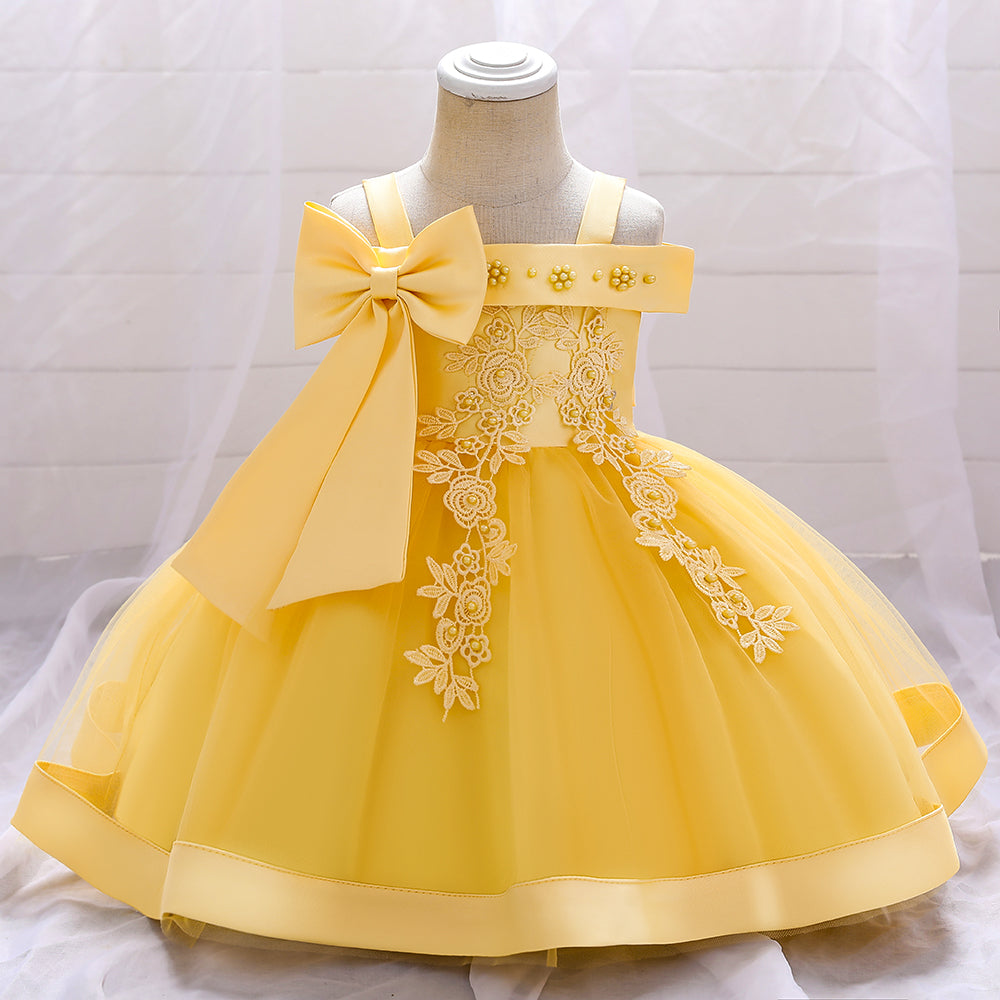 Vestido Amarillo, abejita, princesa