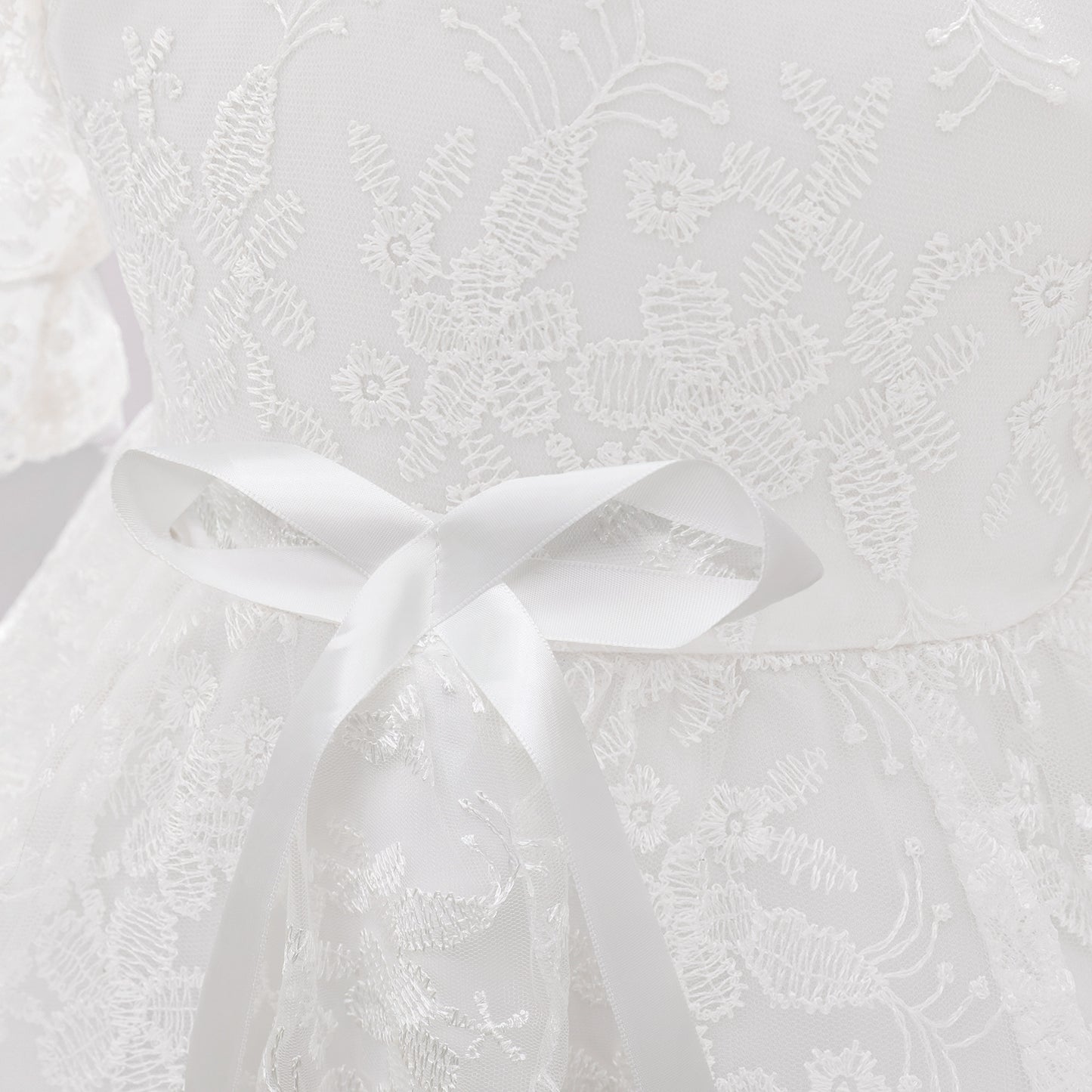 Vestido Blanco más gorro, bautismo, Cortejo 2074