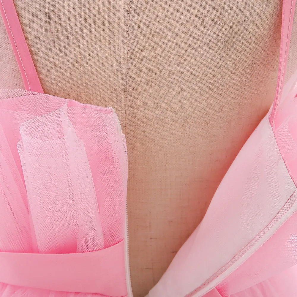 Vestido Rosa Elegante 🩷 2055RP