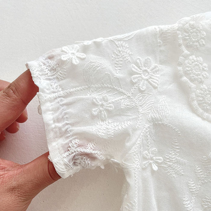 Vestibody más gorrito, Bautismo, sesión de fotos, Broderie🤍 1096