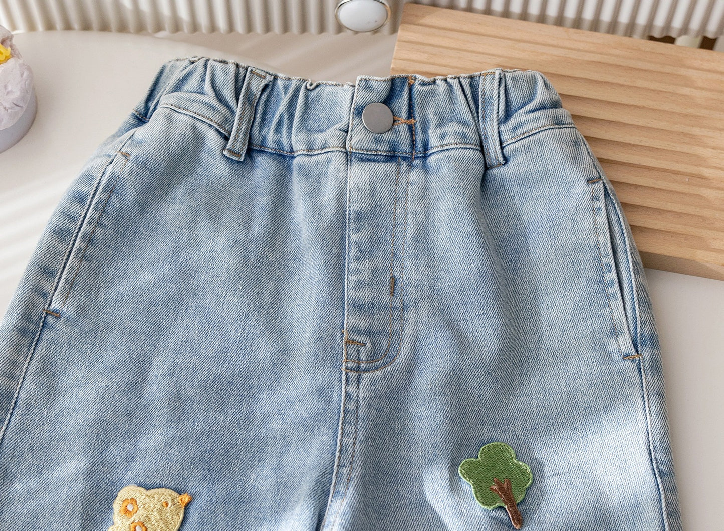 Jeans, pantalón, vaquero, diseños, conejitos 2091
