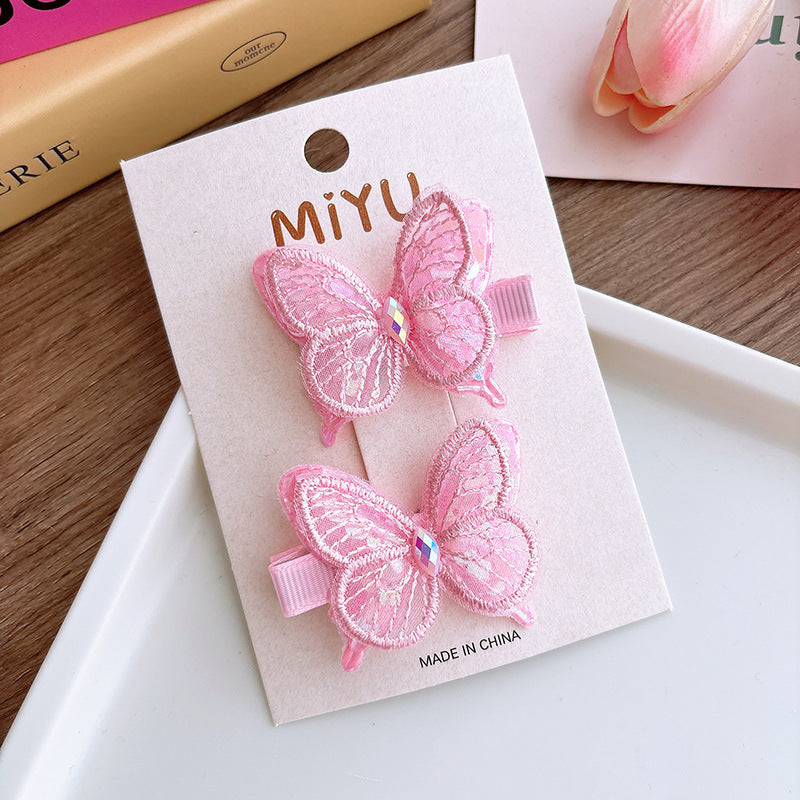Accesorios el par rosa, hebillitas, mariposas 🦋1586