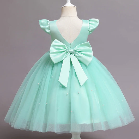 Vestido Verde Agua Elegante
