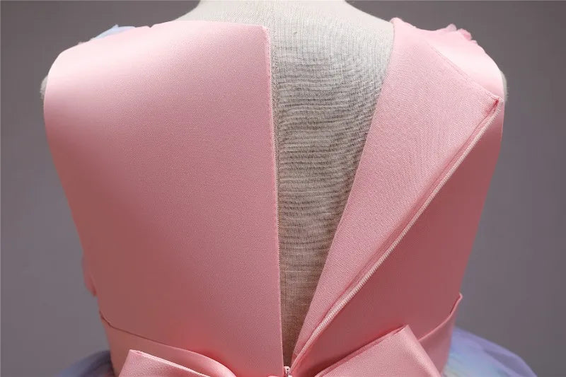 Vestido arcoiris Elegante