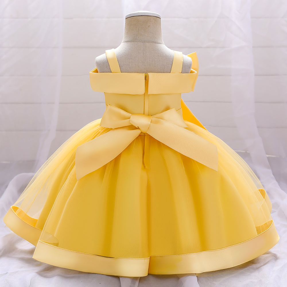 Vestido Amarillo, abejita, princesa